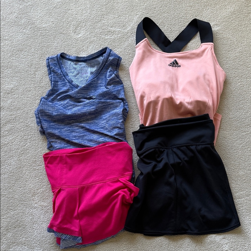 Set of 2 tennis outfits adidas and lucky in love